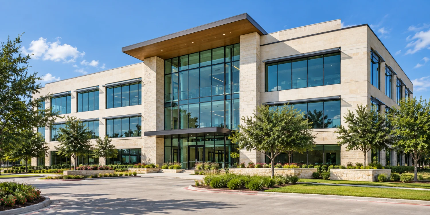 Illustrative commercial buildings — completed design
